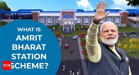 What Is The Amrit Bharat Station Scheme Pm Modi Inaugurates Project For Redevelopment Of 553