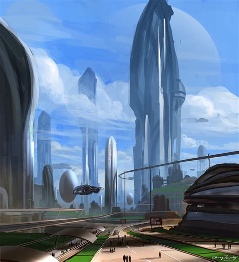 ArtStation - Utopian City I