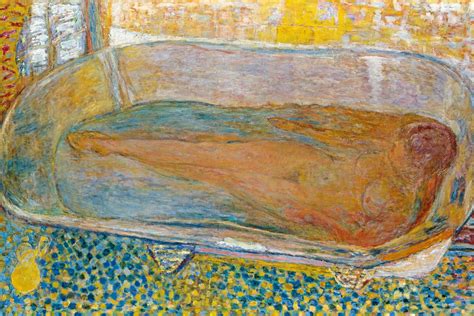 Pierre Bonnard Nude In A Bath Vintage Oil Painting Etsy