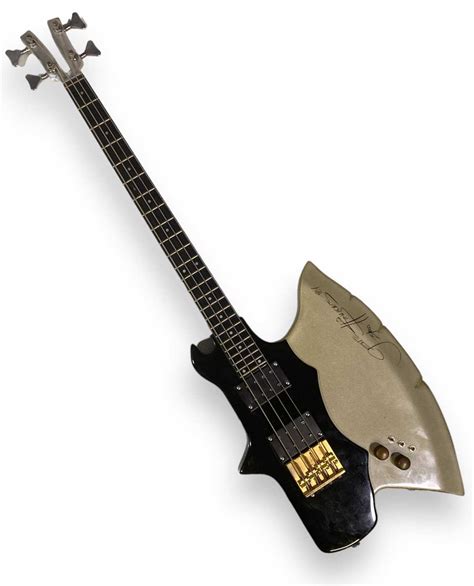 Lot 526 Kiss A 1980 Kramer Axe Bass Signed By Gene