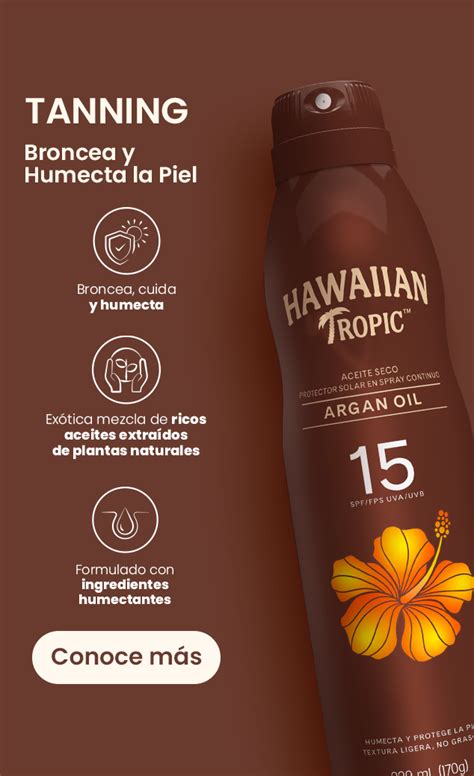 Productos de protección solar que consienten Hawaiian Tropic