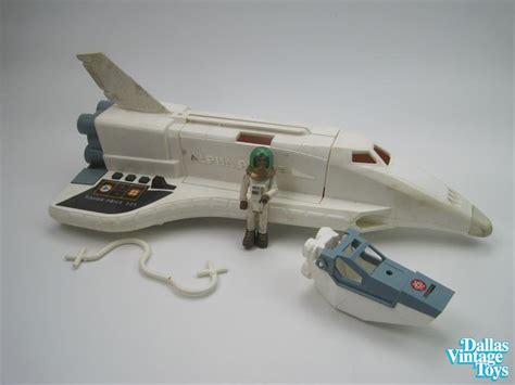 1979 Fisher Price Adventure People 325 Alpha Probe Space Ship Shuttle 1b