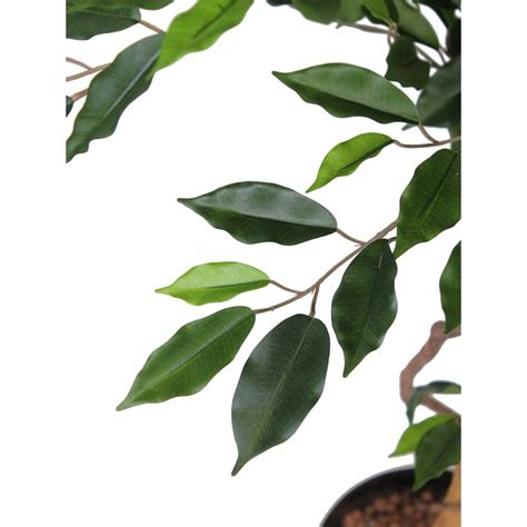 Ficus Artificiel Simple Avec Tronc En Bois Artiplantes