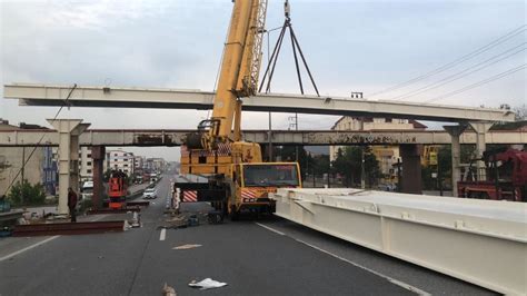 Completata L Installazione Del Ponte E Della Trave Al Cavalcavia Evler