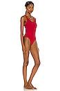 Aro Swim X Madelyn Cline Emmie One Piece Bikini In Scarlet Revolve