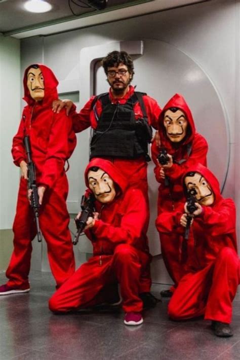 Popular Halloween Costume Money Heist Costume Duo Halloween Costumes