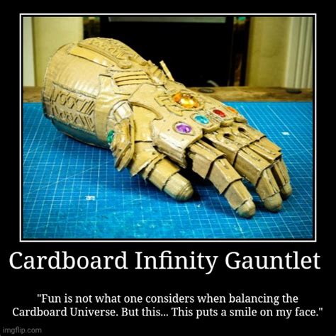 Cardboard Infinity Gauntlet Imgflip