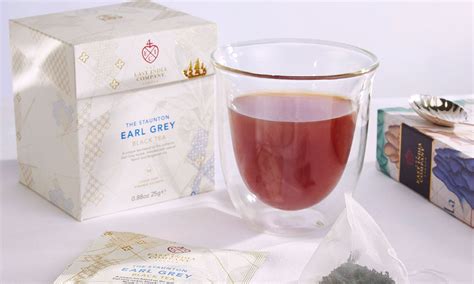 The Staunton Earl Grey Black Tea Pyramid Sachets X10 The East India Company Lifestyle