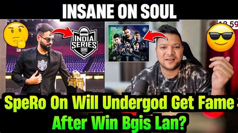 Spero React Which Team Can Win Bgis Insane Arena Reply On Soul