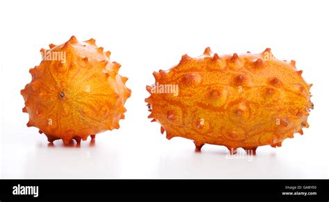 Horned melon Stock Photo - Alamy