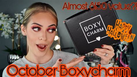 OCTOBER BOXYCHARM Unboxing Try On ILIANASVANITY YouTube