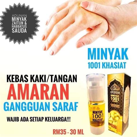 Minyak 1001 Khasiat Aura Mustajab Khasiat Syifa Original Sakit Sendi