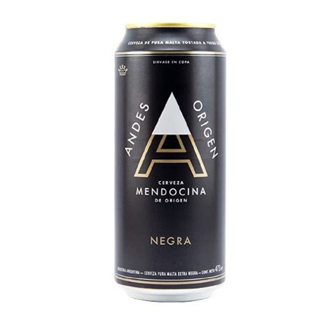 Cerveza Andes Origen Negra Schwarzbier Negra Lata Ml Bebidasmarket