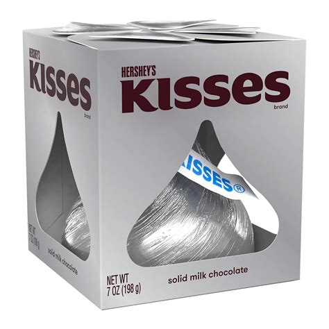 Hershey S Kisses Solid Milk Chocolate Candy T Box 7 Oz Books