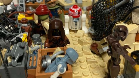 Lego Tatooine Junkyard MOC YouTube