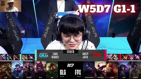 Fpx Vs Blg Game Week Day Lpl Summer Funplus Phoenix Vs