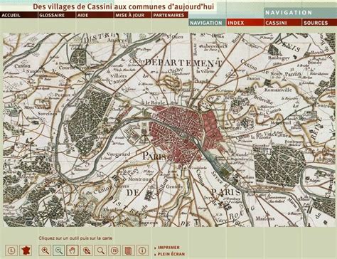 Carte De Cassini Clioweb Le Blog