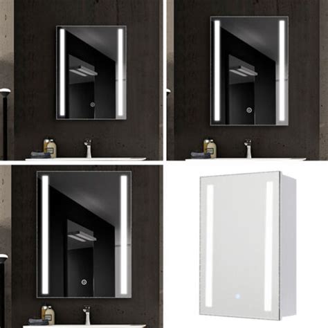 Small Illuminated Bathroom Cabinet Rispa