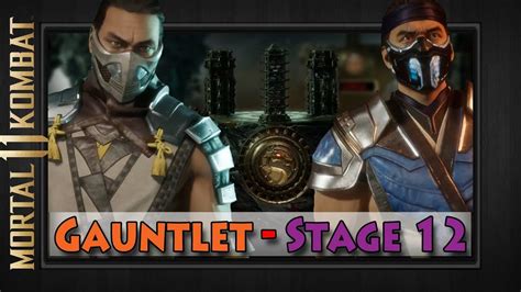 THE GAUNTLET STAGE 12 Mortal Kombat 11 SCORPION SUB ZERO