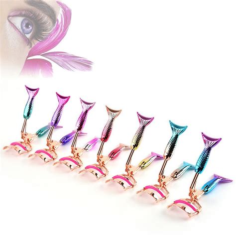 Mermaid Eyelash Curlers Eye Lashes Curling Clip False Tweezers