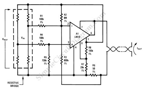 4 20ma Current Loop Bridge Sensor Transmitter Simple Circuit Diagram