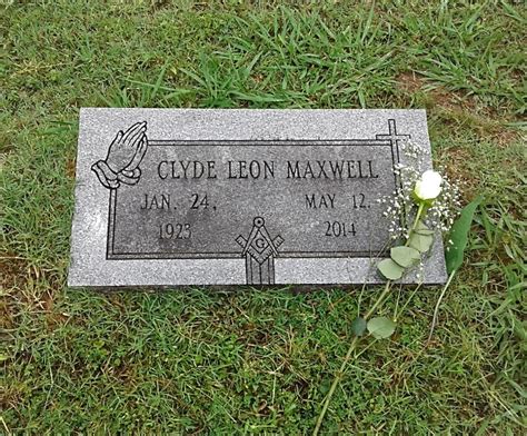 Clyde Leon Maxwell 1923 2014 Memorial Find A Grave