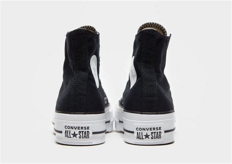 Black Converse All Star Lift High Platform Womens Jd Sports Uk