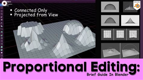 Proportional Editing In Blender A Quick Introduction To Its