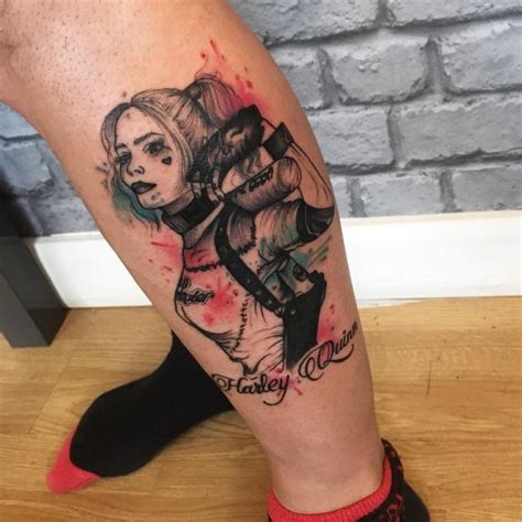 60 Quirky Harley Quinn Tattoo Ideas Bring Out Your Inner Harlequin