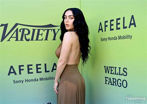 Charli Xcx Displays Her Nude Tits At Variety Hitmakers Brunch