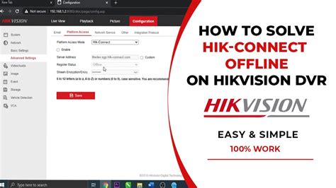 How To Solve Hikvision Offline Issue Hikvision Offline To Online