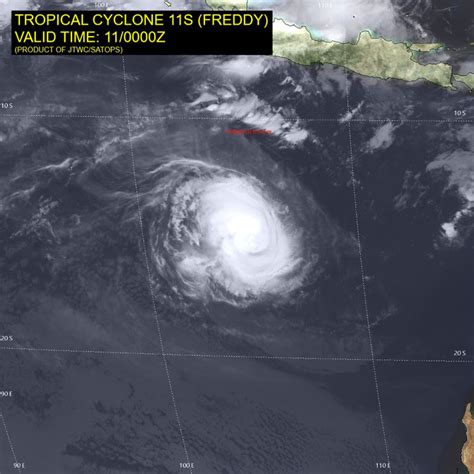 Tropical Cyclone Freddy Storm Science Australia