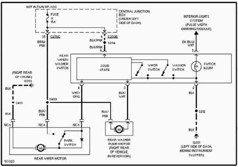 04 Ford Taurus Under Diagram