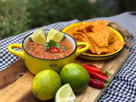 Mexicaanse Salsa Saus Zelf Maken Familie Over De Kook