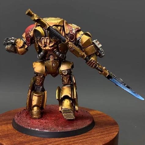 Legio Custodes Contemptor Achillus Dreadnought Warhammer 40k Presale Painted Ebay