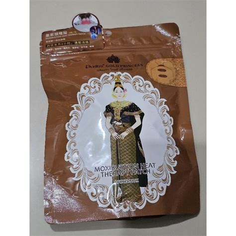 Jual Dusitra Gold Princess Moxibustion Heat Therapy Patch Original