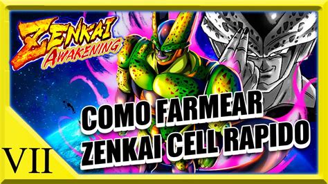 Como Farmear Zenkai Cell Ext Rapido Nd Form Dragon Ball Legends