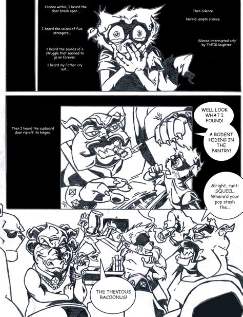 Sly Cooper Page 4 by batmangunslinger on DeviantArt