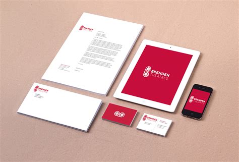 Brenden Theatres Re-brand | Behance