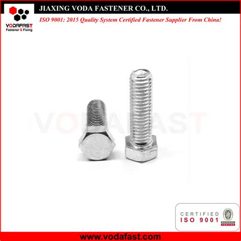 Vodafast Steel Din Hexagon Fastener Bolt China Hex Bolt And Hex