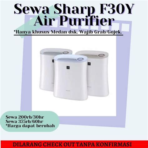 Jual Sewa Sharp Air Purifier F Y Rental Penjernih Udara Khusus Medan