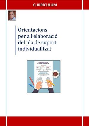 Calaméo Orientacions Per A L elaboració Del Pla De Suport Individualitzat