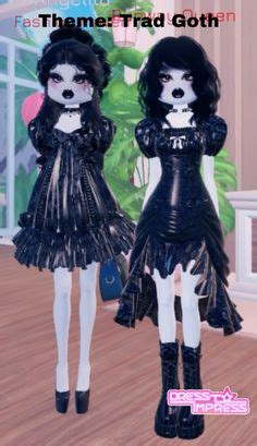 Dress To Impress Outfit Idea Theme Trad Goth Mine In 2024 Dress