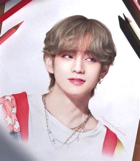 Pin De Libby Nishimura En Bts V Dibujo De Personas Dibujos Bonitos Y