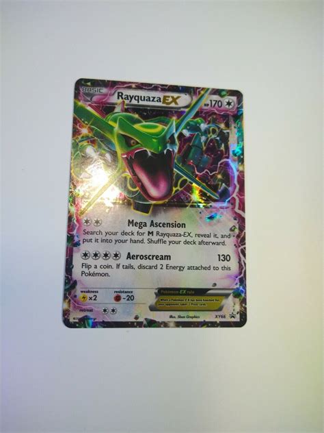 Mavin X Rayquaza Ex Xy Rayquaza Ex Box Promo Pokemon Xy Black