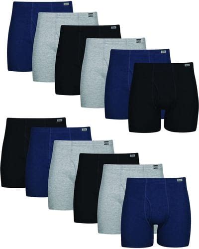 Blue Hanes Underwear For Men Lyst