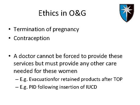 Ethics In Obstetrics And Gynaecology Dr Lisa Joels