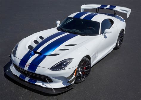 Dodge Viper Acr 2017 70345 En Su Primer Intento De Récord En