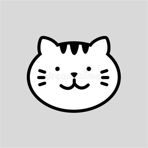 Cat cartoon icon stock illustration. Illustration of artwork - 268860264