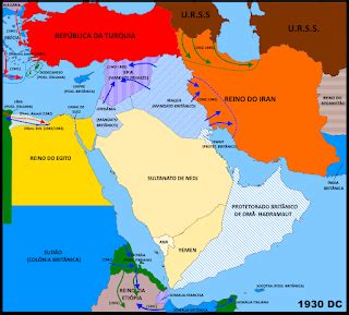 ORIENTE MÉDIO HISTÓRICO ORIENTE MÉDIO 1930 DC